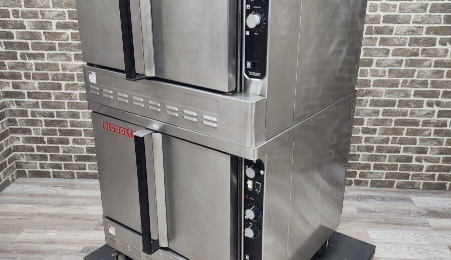 2022 Blodgett Natural Gas Double Stack Full Size Convection Ovens